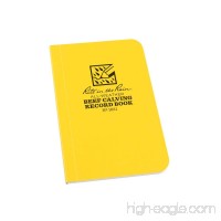 Rite in the Rain Weatherproof Beef Calving Record Notebook  3" x 4 5/8"  Yellow Cover (No. 1621) - B007OUDRGS
