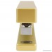 JAM Paper Colorful Staplers - 6 x 2 1/2 x 1 1/8 - Gold Stapler - Sold Individually - B071HJ87N2