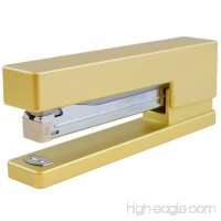 JAM Paper Colorful Staplers - 6 x 2 1/2 x 1 1/8 - Gold Stapler - Sold Individually - B071HJ87N2