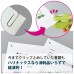 Kokuyo Harinacs Japanese Stapleless Stapler Ten-sheet Binding Pink SLN-MSH110P - B00F2YSKS8