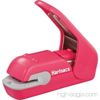 Kokuyo Harinacs Press Staple-free Stapler; With this Item  You Can Staple Pieces of Paper Without Making Any Holes on Paper. [Pink]［Japan Import］ (Pink) - B00O9N1BFM