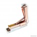 Premium Clear Acrylic Rose Gold Stapler with 1 000 Staples Set | Modern Office Desk Accessory To Brighten Up Your Workspace (Rose gold) - B07C3JQGJR
