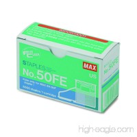 Max 50-FE Staple Cartridge for EH-50F Flat-Clinch Electric Stapler  5000/Box - B003DXKZM4
