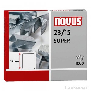 Novus 23-15 Super Premium Heavy Duty Staples 1000 Pack - B000KJO9VM