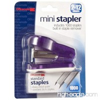 Officemate OIC Mini Stapler with 1000 Standard Staples  Comes in Assorted Colors - Red/Blue/Green/Purple (97753) - B007Y17T7K