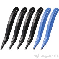 Gydandir 6PCS Professional Magnetic Staple Remover Puller Rubberized Staples Remover Staple Removal Tool for School Office Home 4 Black & 2 Blue - B07CLNQWCM