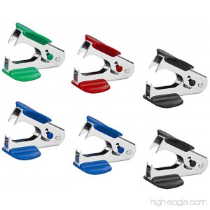 ISusser Staple Remover (6-Pack) (Assorted Colors) - B073Y6MRN1