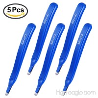 LIMEIJIA 5Pcs Blue Professional Magnetic Staple Remover Push Style Remover Easy Staple Remover Tool for School  Office and Home - B078HX5197