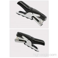 INWISH Handheld Plier Stapler 20 Sheets Capacity  Fit Standard Staples(24/6&26/6) For Home Office School  Black (IN-QSDSJ20) - B07D27RTBG