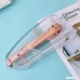 Kalttoyi Fashion Rose Gold Stapler Acrylic Metal 24/6 26/6 Practical Manual Staplers Tool - B07FN1QJDN