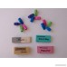 Colorific Power Erasers (1 Pink Pet 1 Union 1 Rub-a-way 1 Artgum and 12 Arrowhead Cap Erasers) 16 Pcs - Great Value - B019VP5BSU