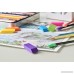 Emraw 6 Assorted Neon Color Pencil Bevel Eraser Rubber & Cap Top Set – Colors Included: Pink Orange Yellow Green Purple & Blue (6 Eraser & 6 Cap – 12-Pack) - B07C83Z8L8
