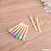 Fucung 8pcs/set Creactive Matchstick Eraser Colorful Pencil Rubber School Office Stationery Best Gift for Friends & Kids - B07F9S5VPW