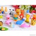 Gosear 30 PCS 30 Styles Funny Puzzle Animals Pencil Erasers Puzzle Toys for Party Favors Games Prizes Carnivals Gift School Supplies - B07435QD32