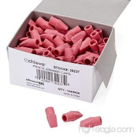 Officemate Achieva Eraser Caps  Pink  144 per Box (30237) - B003GAWEH8