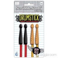 The Board Dudes Write Dudes Scribble Stuff Drumstick Pencil Topper Erasers - Drum Solo (CYH09) - B00LYJOMKA