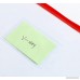 10 Pack Clear Plastic Poly Envelope Folder Letter Size Red Zippers by V-story - B07381DYFX