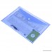 BCP 12 pcs Transparent Poly A4 Size Envelope Document File Folder Bag Pouch Holder with Snap Button - B074V1VRCL