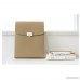 MoYin File Portfolio A4 and Letter Size Files folder-With a click-button for closing-13.4x10.2 （Khaki） - B07D34NPHY