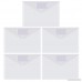 WinnerEco Document Bag A4 Envelope Document Filing Bag File Holder w/Snap Button Organizer?(5pcs) - B07F5PQ6HF