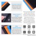 YoungRich 4 PCS Felt File Folder A4 Size Document Envelope File Bags with Snap Button 4 Assorted Colors Shockproof Anti-wear Anti-deformation for Storing Files Phones Pens Home Office School 2433cm - B07D27V7RJ