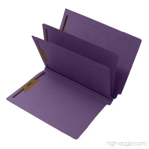 14 Pt. Lavender Classification Folders Full Cut End Tab Letter Size 2 Dividers (Box of 15) - B00VMLFR2W