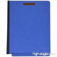Pendaflex Classification Folder - End Tab 2 Divider 2 Bonded Fasteners Letter Size Dark Blue 10 Per box (23217EE) - B000J09JKS