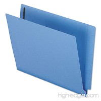Pendaflex End Tab Folders  2 Fasteners  Letter  50/BX  Blue - B06X9FJ2KH