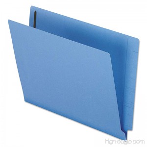 Pendaflex End Tab Folders 2 Fasteners Letter 50/BX Blue - B06X9FJ2KH