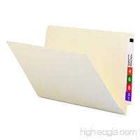 Smead End Tab File Folder  Straight-Cut Tab  Legal Size  Manila  100 per Box (27100) - B000GRBG6Y