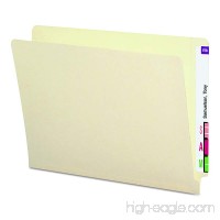 Smead End Tab Heavyweight File Folder  Shelf-Master Reinforced Straight-Cut Tab  Letter Size  Manila  50 per Box (24210) - B00008XPLQ