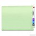 Smead End Tab Pressboard File Folder Straight-Cut Tab 2 Expansion Letter Size Gray/Green 25 per Box (2621) - B00006IF3U