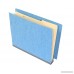 TAB Pressboard Classification Folder - End Tab 2 Dividers 6 Fasteners Letter Size 2 Expansion - Blue 10/Box - B07CYX9TS8