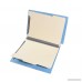 TAB Pressboard Classification Folder - End Tab 2 Dividers 6 Fasteners Letter Size 2 Expansion - Blue 10/Box - B07CYX9TS8