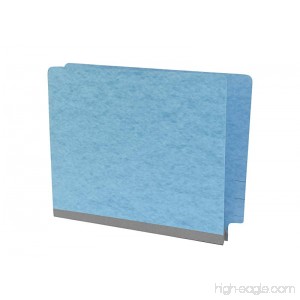 TAB Pressboard Expansion Folder Letter Size Blue 25/Box - B01K593IGS
