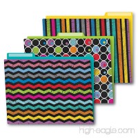 Colorful Chalkboard File Folders - 1483813584