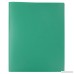 Emraw Laminated Fashion 2 Pocket Poly File Portfolio Folder with Three-Prong Fasteners – Used for Papers Loose-Leafs Business Cards Compact Discs Etc. (5-Pack) - B0749QNYR7