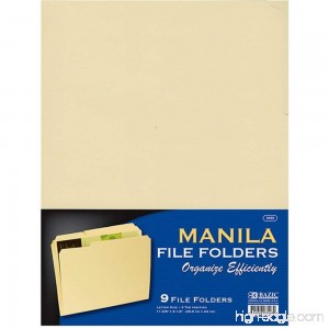 Manila File Folders - B01B8ZHXAK