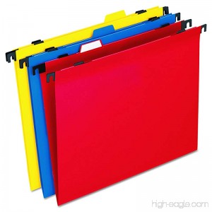 Pendaflex 99917 Two-in-One Colored Poly Folders with Built-In Tabs Letter Assorted (Pack of 10) - B000RWH5Q8