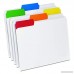 Pendaflex Poly File Folders Letter size Assorted 25 per box (55702) - B0000AQOGQ