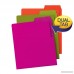 Smead Organized UP Heavyweight Vertical File Folder Dual Tabs Letter Size Assorted Colors 6 per Pack (75406) - B00BF9HXRS