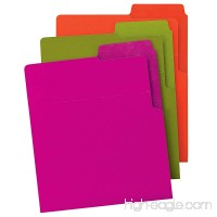 Smead Organized UP Heavyweight Vertical File Folder  Dual Tabs  Letter Size  Assorted Colors  6 per Pack (75406) - B00BF9HXRS