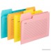 Smead SuperTab Notes Folder Oversized 1/3-Cut Tabs Letter Size Assorted Colors 12 per Pack (11650) - B00PSLU9M0