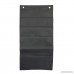 Eamay Hanging File Wall Organizer Cascading Wall File Organizer 5 Pockets Letter Size Black for Classroom Office Home File Organizer (Black -5 Pockets) - B0776NWZ99