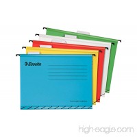 Esselte Pendaflex A4 V Bottom Suspension Files with 4 Tab Divider Book - Blue (Box of 10) A4 - B000TK72TI