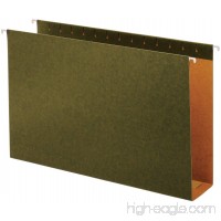 Globe-Weis/Pendaflex Box Bottom Hanging Folders  3-Inch Expansion  Legal Size  Green  25 Folders Per Box (65379) - B0072DLU66