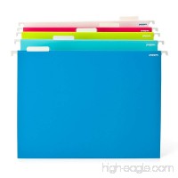 Hanging File Folders  Letter-Size  Assorted Colors  Box of 25 - B00L4JRZNG
