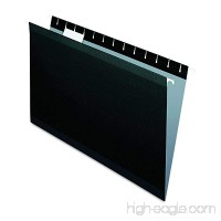 Pendaflex Reinforced Hanging Folders  Legal Size  Black  1/5 Cut  25/BX (04153 1/5 BLA) - B00006IEYR