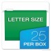 PFX4152X2BGR - Pendaflex Colored Box Bottom Hanging Folder - B010DL8MCI