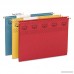 Smead 64040 Tuff Hanging Folder with Easy Slide Tab Letter Assorted 15/Pack - B01E29HIHW